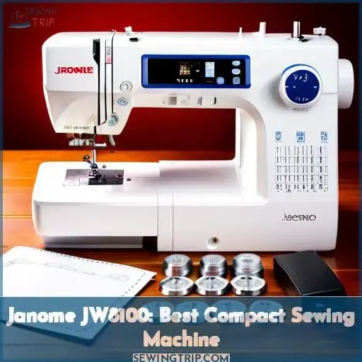 Janome JW8100: Best Compact Sewing Machine