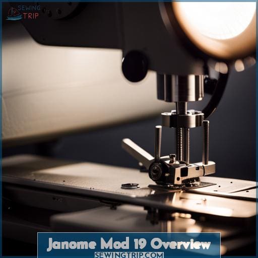 Janome Mod 19 Overview