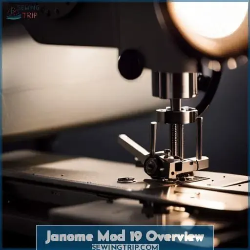 Janome Mod 19 Overview