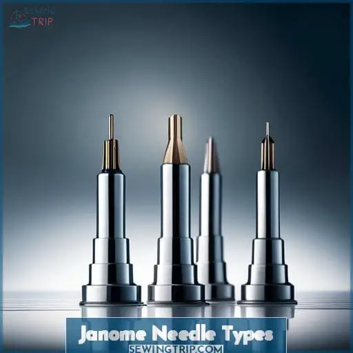 Janome Needle Types