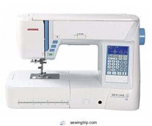 10 Best Computerized Sewing Machines With Automatic Functions 2026 6 Janome Skyline S5 Sewing Machine B01IJ7XN0O