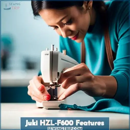 Juki HZL-F600 Features