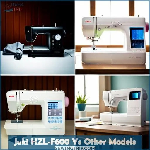 Juki HZL-F600 Vs Other Models