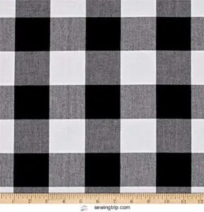 Kaufman Carolina Gingham 2 Black,