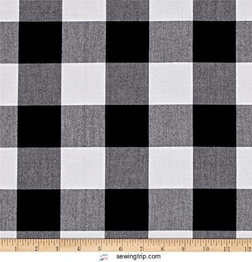 Kaufman Carolina Gingham 2 Black,