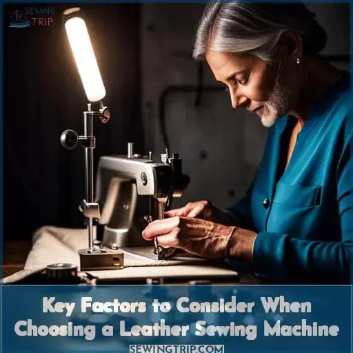 Key Factors to Consider When Choosing a Leather Sewing Machine
