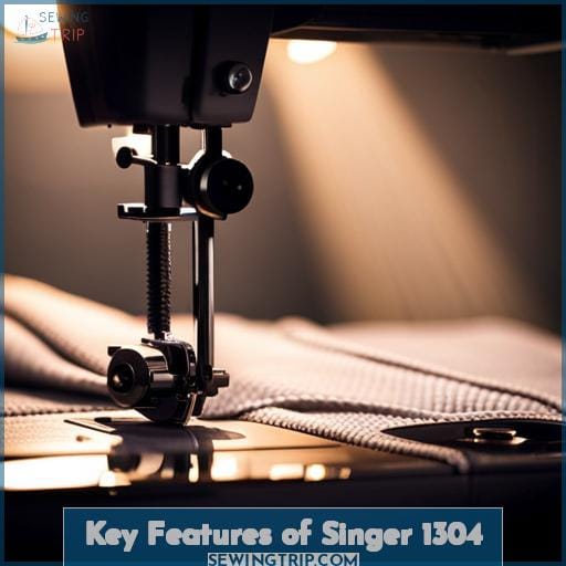 Key Features of Singer 1304