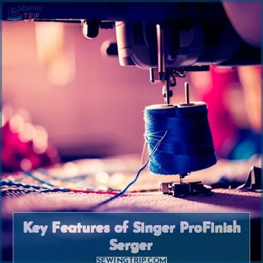 Key Features of Singer ProFinish Serger