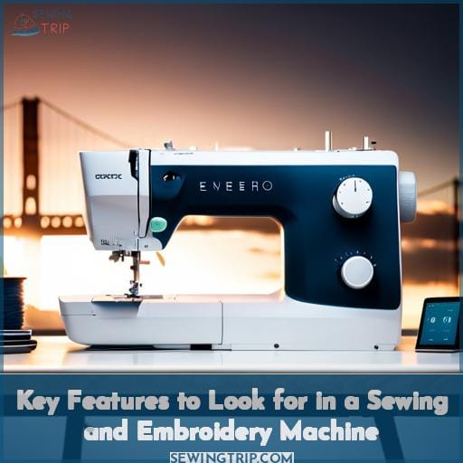 Key Features to Look for in a Sewing and Embroidery Machine