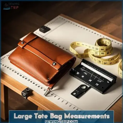 Large Tote Bag Measurements