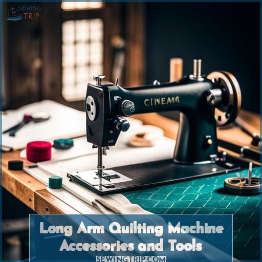 Long Arm Quilting Machine Accessories and Tools