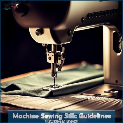 Machine Sewing Silk: Guidelines