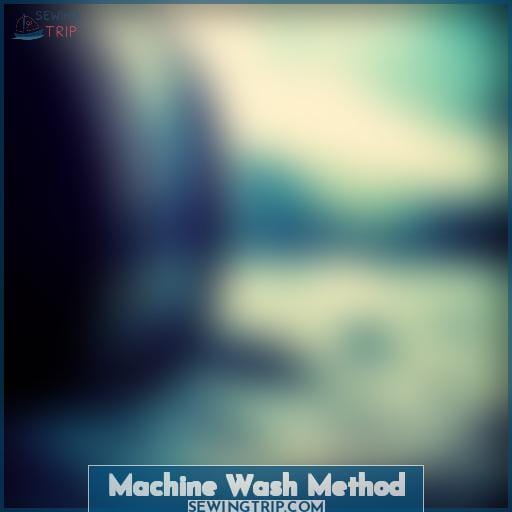 Machine Wash Method