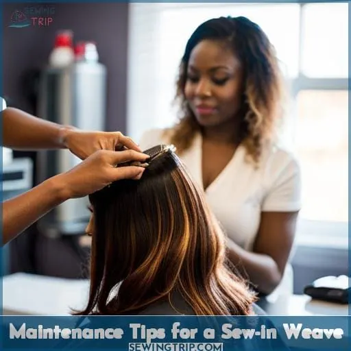 Maintenance Tips for a Sew-in Weave