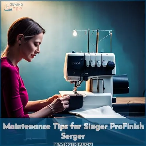 Maintenance Tips for Singer ProFinish Serger