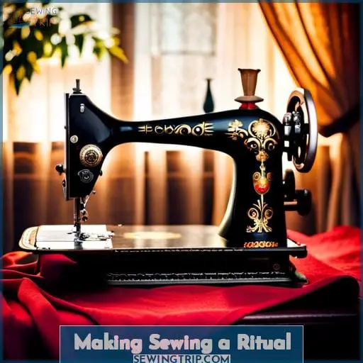 Making Sewing a Ritual