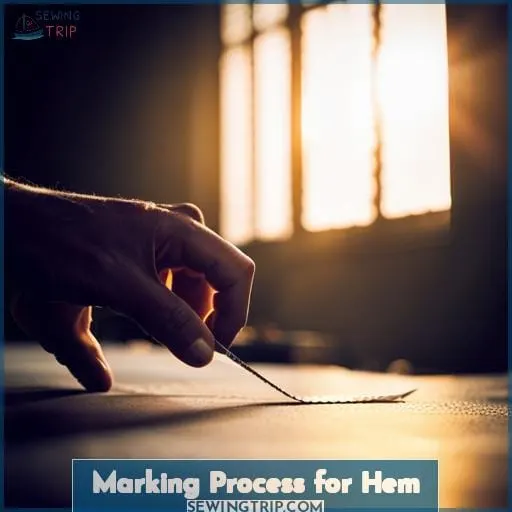 Marking Process for Hem