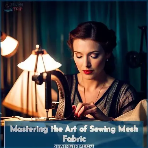 mesh fabric sewing guide
