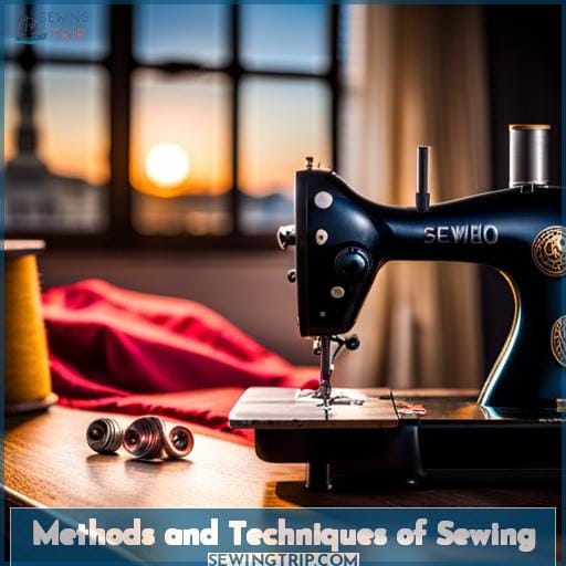 Methods and Techniques of Sewing