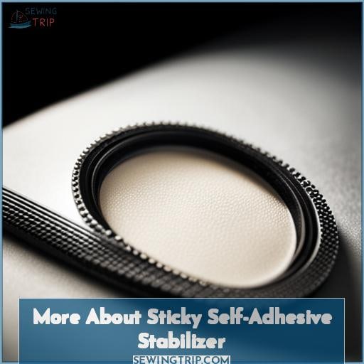 More About Sticky Self-Adhesive Stabilizer