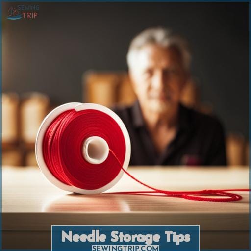 Needle Storage Tips