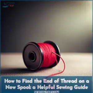 new spool of thread end