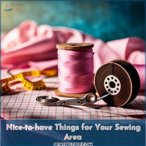 Nice-to-have Things for Your Sewing Area
