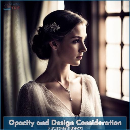 Opacity and Design Consideration