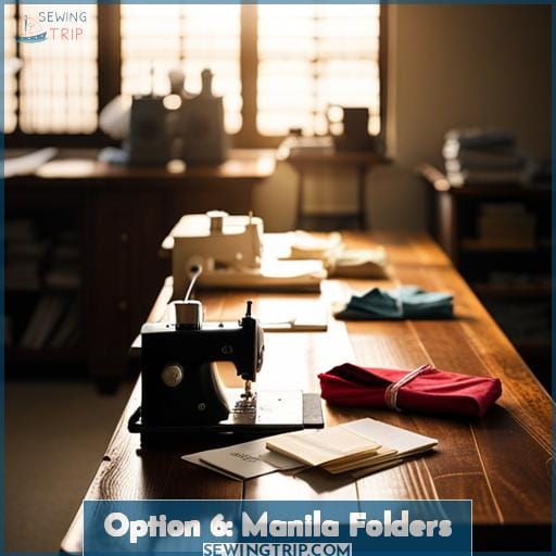 Option 6: Manila Folders