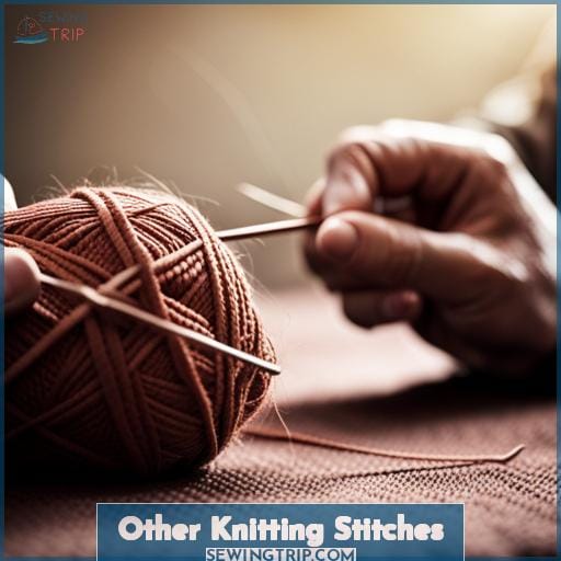 Other Knitting Stitches
