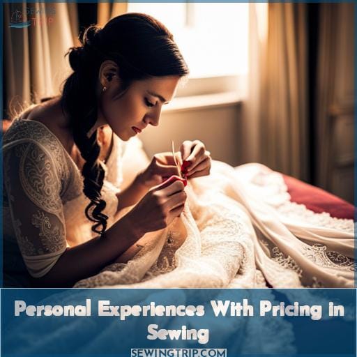 Personal Experiences With Pricing in Sewing