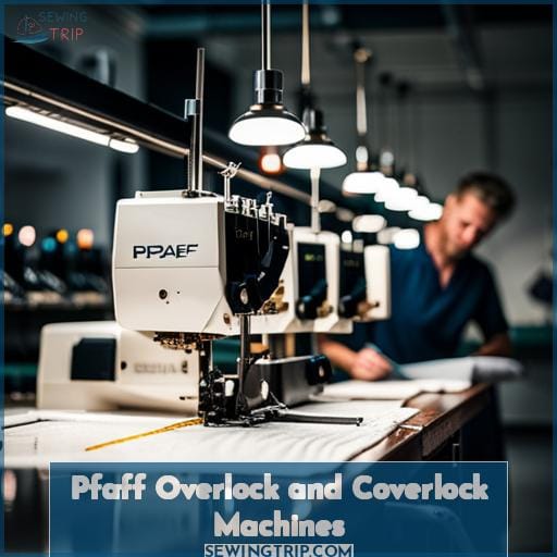 Pfaff Overlock and Coverlock Machines