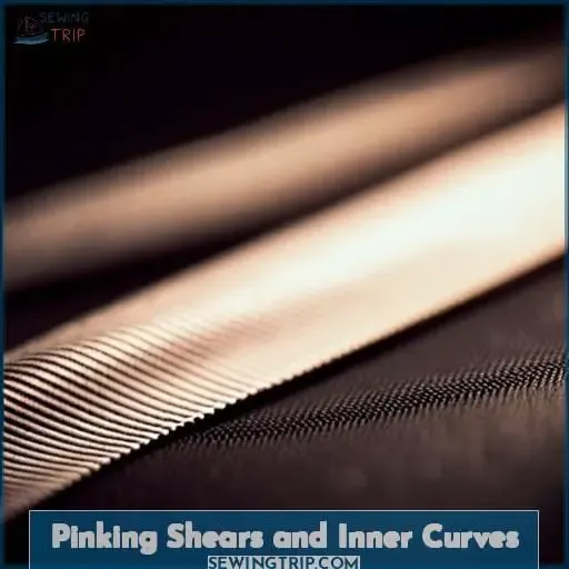 Pinking Shears and Inner Curves