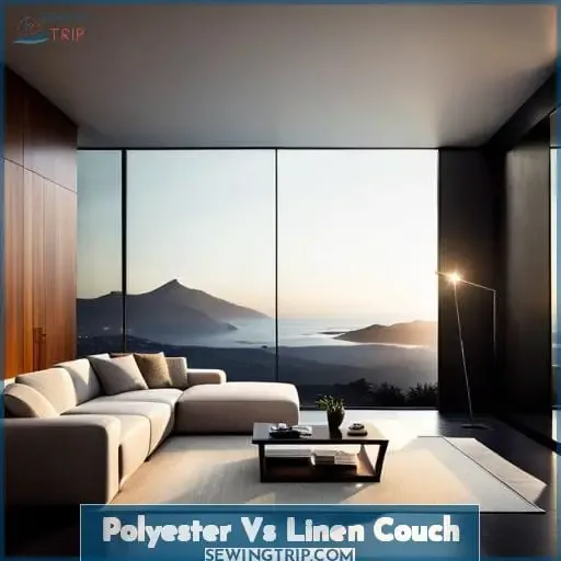 Polyester Vs Linen Couch