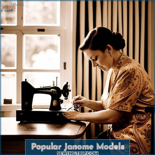 Popular Janome Models