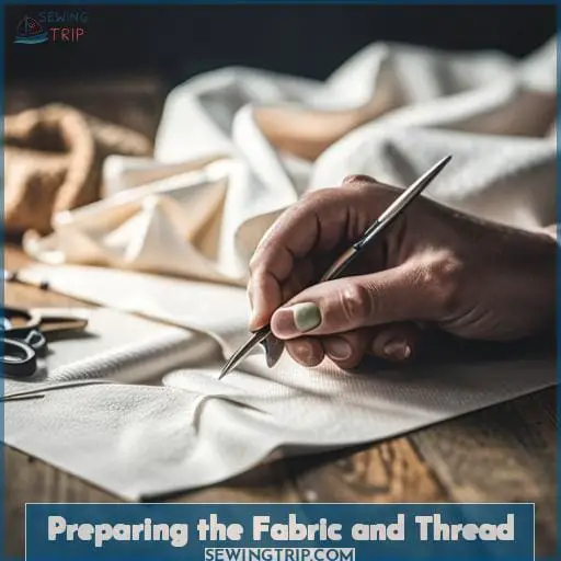 Preparing the Fabric and Thread