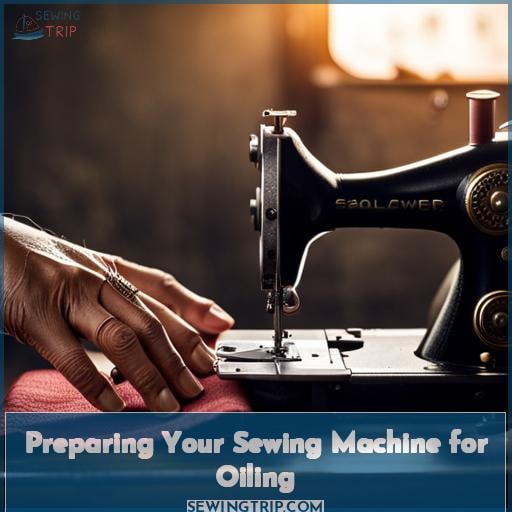 Preparing Your Sewing Machine for Oiling