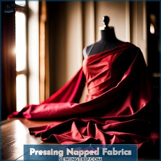 Pressing Napped Fabrics