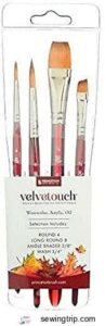 Best Fabric Paint for Denim: 8 Tested Options That Won't Crack 5 Princeton Velvetouch, Mixed-Media Brushes for B01N6XB5BQ