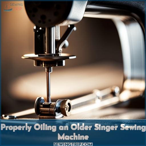 Properly Oiling an Older Singer Sewing Machine