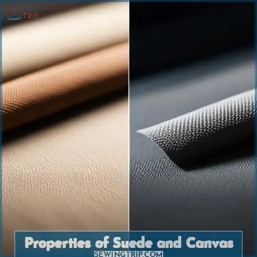 Properties of Suede and Canvas