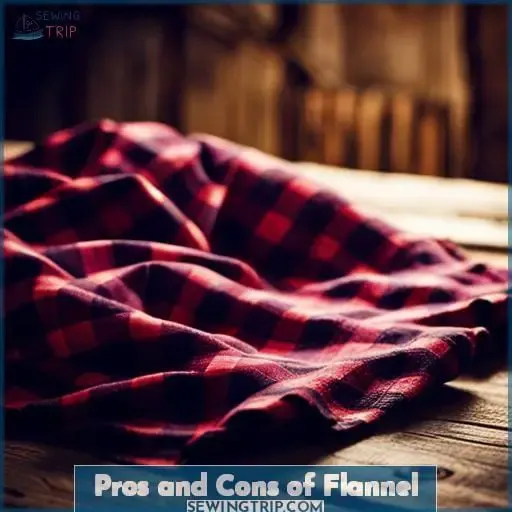 Pros and Cons of Flannel