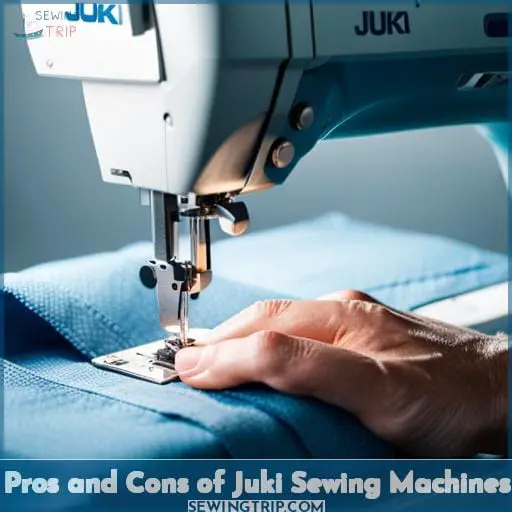 Pros and Cons of Juki Sewing Machines