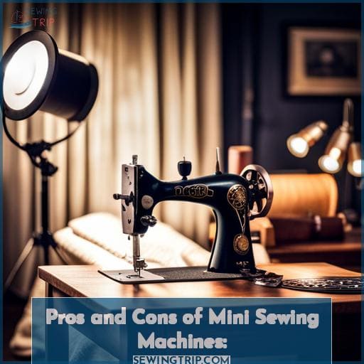 Pros and Cons of Mini Sewing Machines: