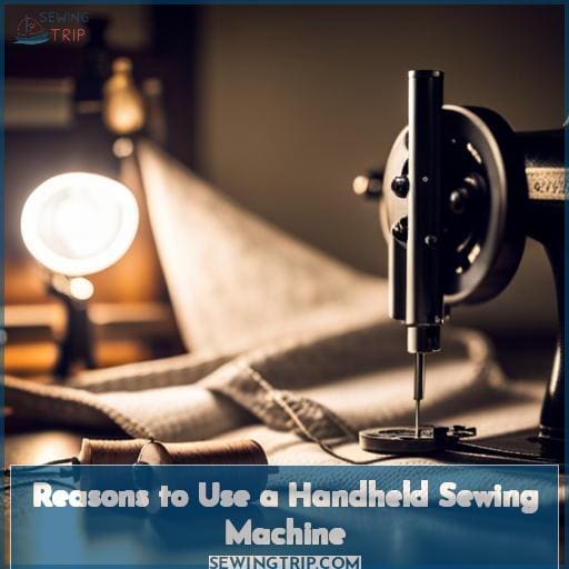 Reasons to Use a Handheld Sewing Machine