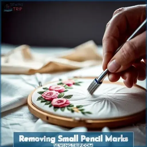 Removing Small Pencil Marks