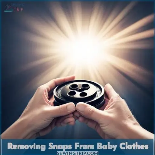 Removing Snaps From Baby Clothes