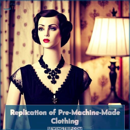 Replication of Pre-Machine-Made Clothing