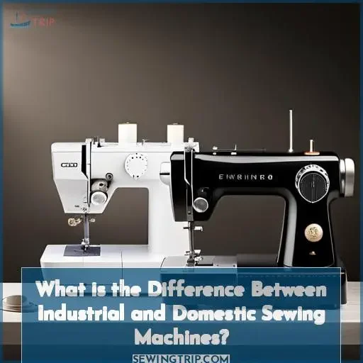 residential vs industrial sewing machine what is the difference