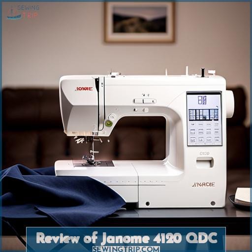 Review of Janome 4120 QDC